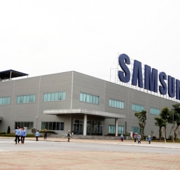 Hộp chữ Samsung Bắc Ninh